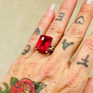 P⭐️M 14k over Sterling Silver Ring Size 6